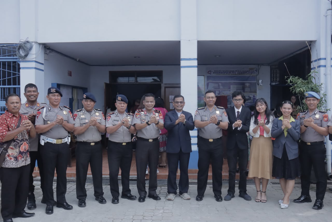 Melalui Minggu Kasih, Wakapolda Pererat Kedekatan dengan Jemaat Gereja Methodist Indonesia (GMI ) Kota Bengkulu